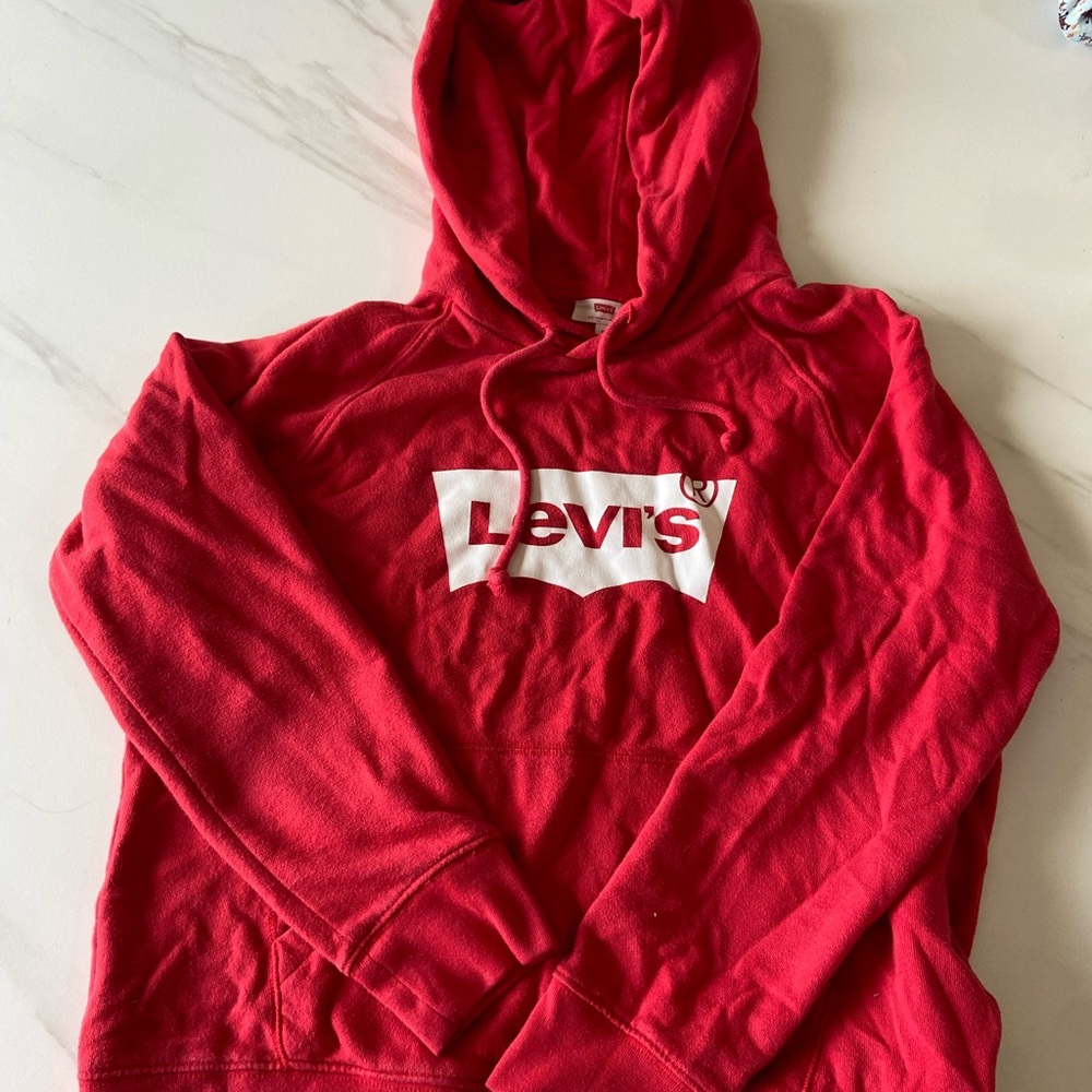 Levi's Vibrant Red Sweatshirt